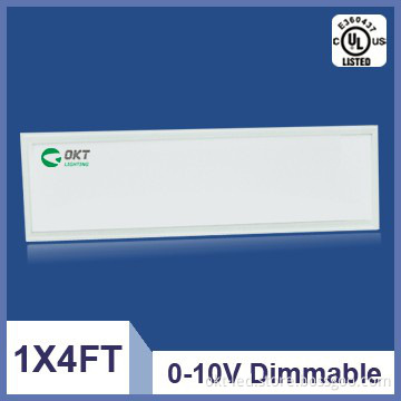 For US market OKT UL Listed 1X4FT 40W Dimmable flat panel led lights